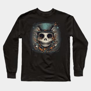 Game over skeleton Long Sleeve T-Shirt